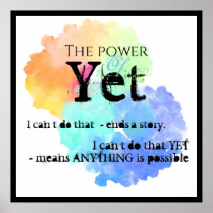 Póster Poder de motivación