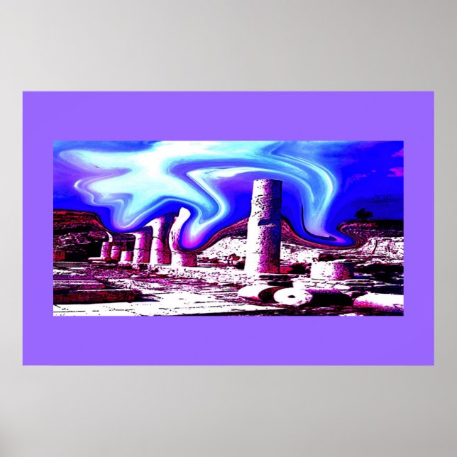 Póster Poder de un ángel guerrero (Frente)