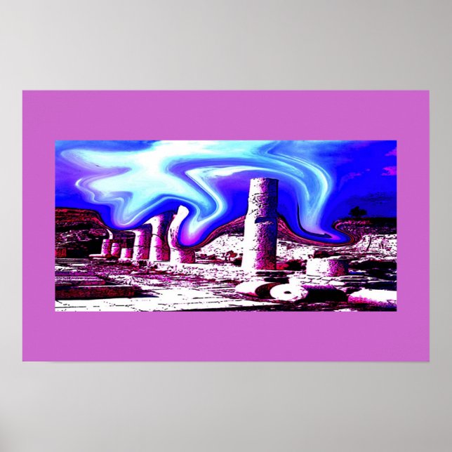 PÓSTER PODER DE UN ÁNGEL SANTO DE GUERRA (Frente)