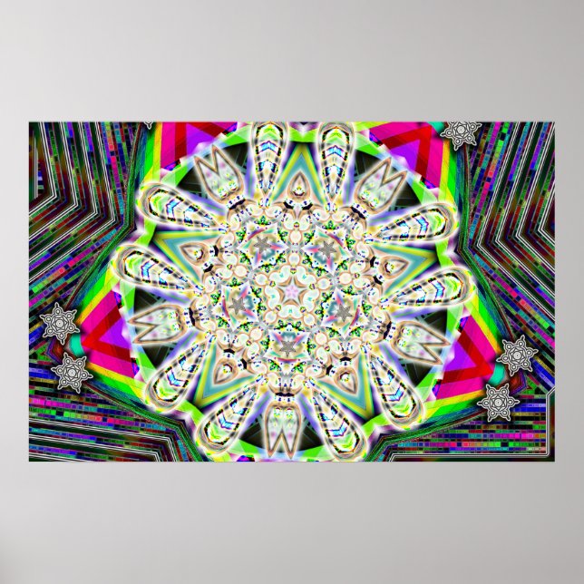 Póster Poder del copo de nieve (agregar palabras) (Frente)