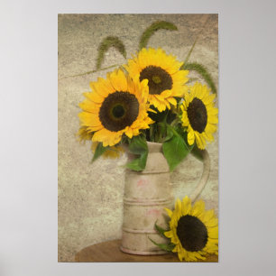 Póster Poder del Girasol