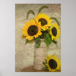 Póster Poder del girasol