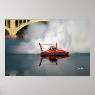 Póster "Poder del pistón"