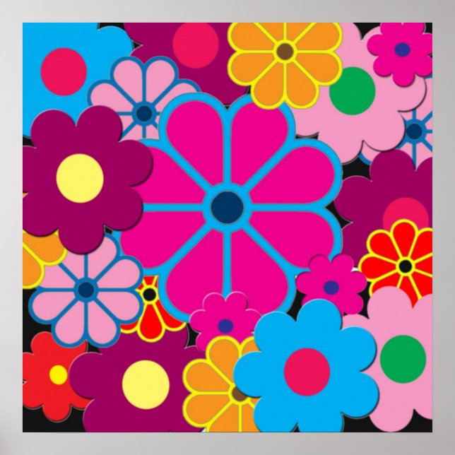Póster poder floral (Frente)