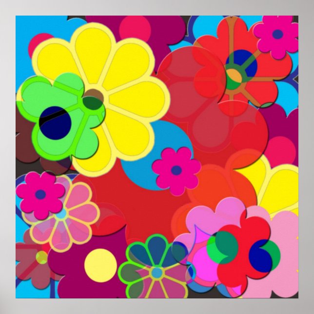 Póster poder floral (Frente)