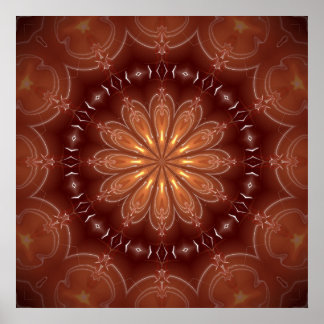 Póster Poder indio Mandala 2