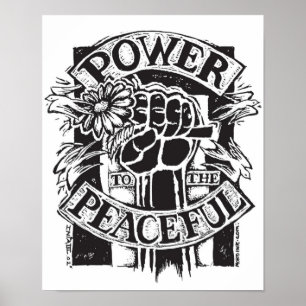 Póster Poder Para Los Pacíficos