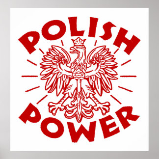 Póster Poder polaco