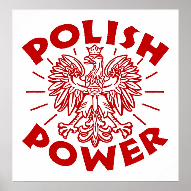 Póster Poder polaco (Frente)