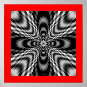 Póster Poder que emite la cruz