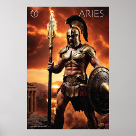 Póster Poder Zodiaco: Aries