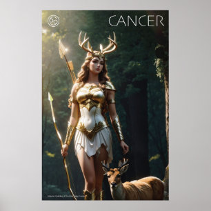 Póster Poder Zodiaco: Cáncer