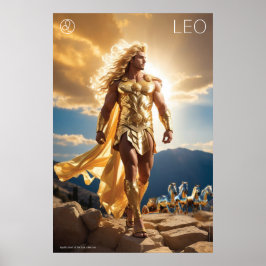 Póster Poder Zodiaco: Leo