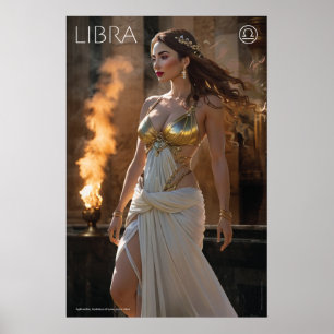 Póster Poder Zodiaco: Libra