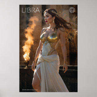 Póster Poder Zodiaco: Libra