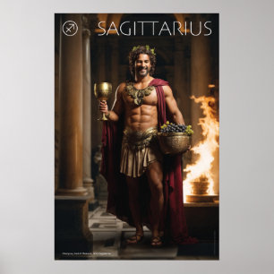 Póster Poder Zodiaco: Sagittarius