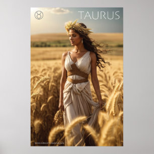 Póster Poder Zodiaco: Tauro