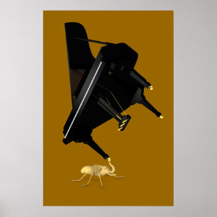 Póster Poderosa elefante