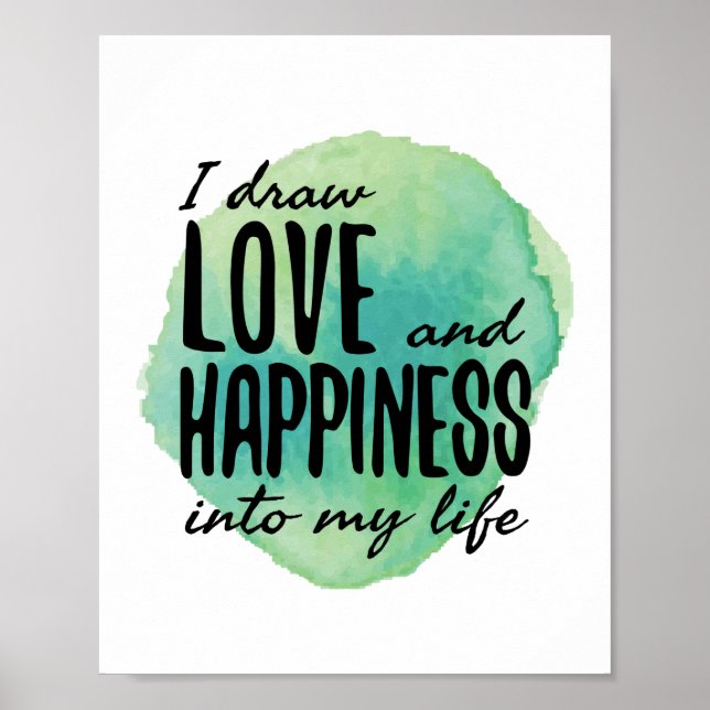 Póster poderosas citas motivacionales para estudiantes (Frente)