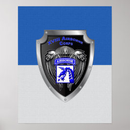 Póster Poderosos XVIII Cuerpos Aéreos