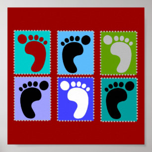Póster Podiatrist Popart Art Poster
