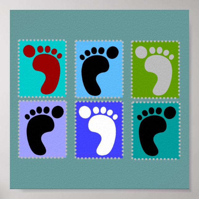 Póster Podiatrist Popart Art Poster (Frente)