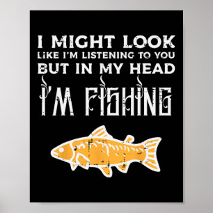 Póster Podría Parecer Escuchar A Los Hombres Molestos De 