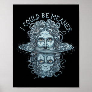 Póster Podría ser Medusa, Halloween griego de mitología
