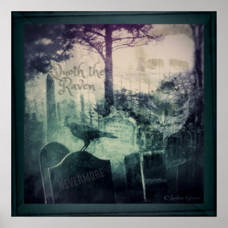 Póster Poe Nevermore
