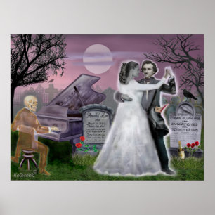 Póster Poe y Annabel Lee Eternally