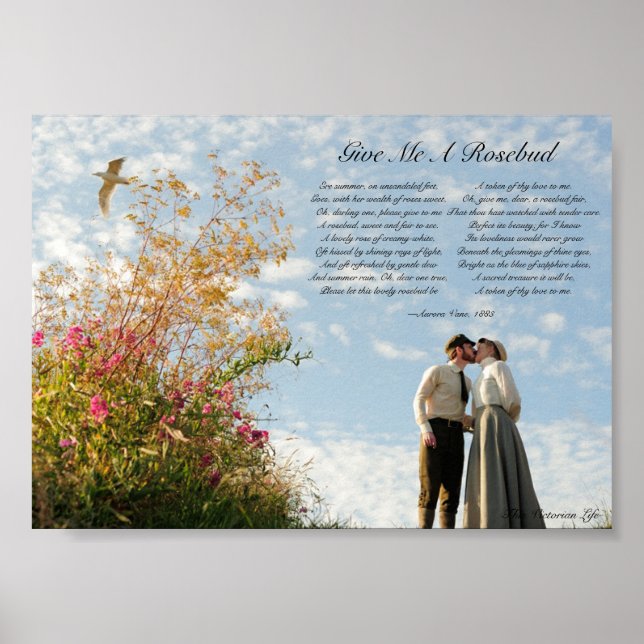 Póster Poema de amor de Victoria (Frente)
