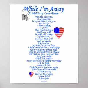 Póster Poema de amor militar