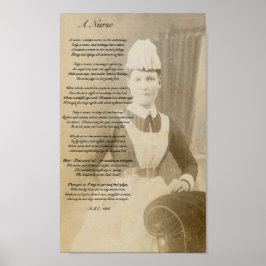 Póster Poema de enfermeras de Victoria