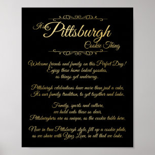 Póster Poema de la Cocina de Pittsburgh