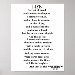 Póster Poema de LIFE