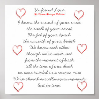 Póster Poema de Soul Mate