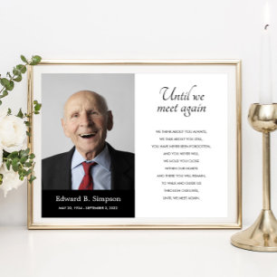 Póster Poema Funeral Hasta que nos Volvamos a Encontrar c