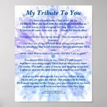 Poema: Homenaje a un fallecido Poster de PB Mascot