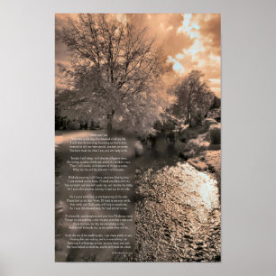 Póster Poema para los padres del Poster de la novia