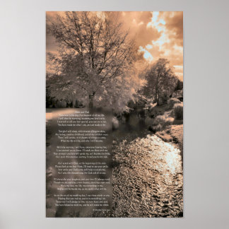 Póster Poema para los padres del Poster de la novia