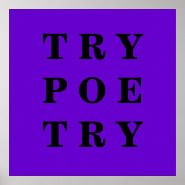 Póster Poesía (Frente)