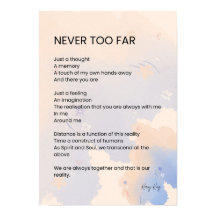 Poesía de amor nunca muy tarde