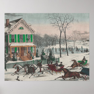 Póster Poesía del invierno de la CAMISETA