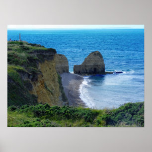 Póster Point Du Hoc Normandía, Francia