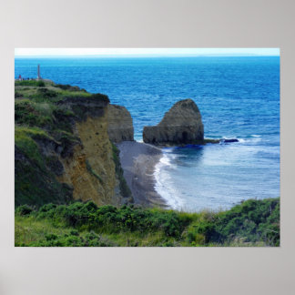 Póster Point Du Hoc Normandía, Francia