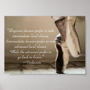 Póster Pointe Shoe poster