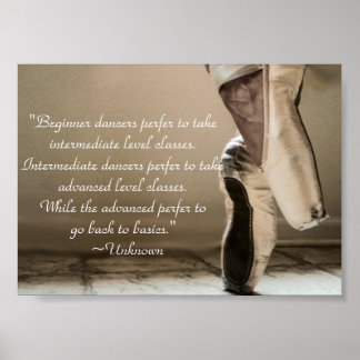 Póster Pointe Shoe poster