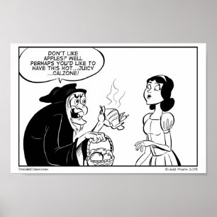 Póster Poison Calzone Daily Doodle Print