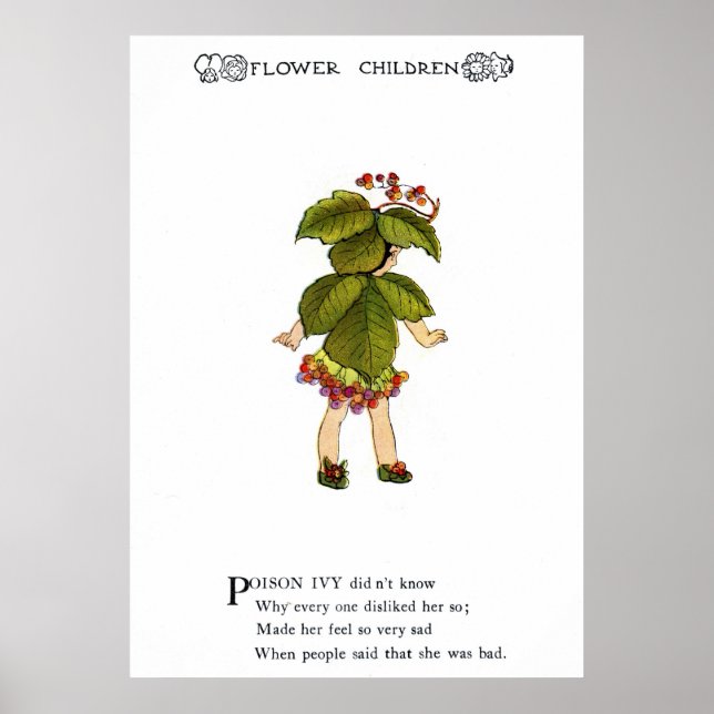 Póster Poison Ivy (Frente)