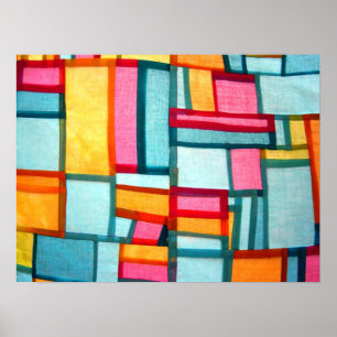 Póster Pojagi Textil